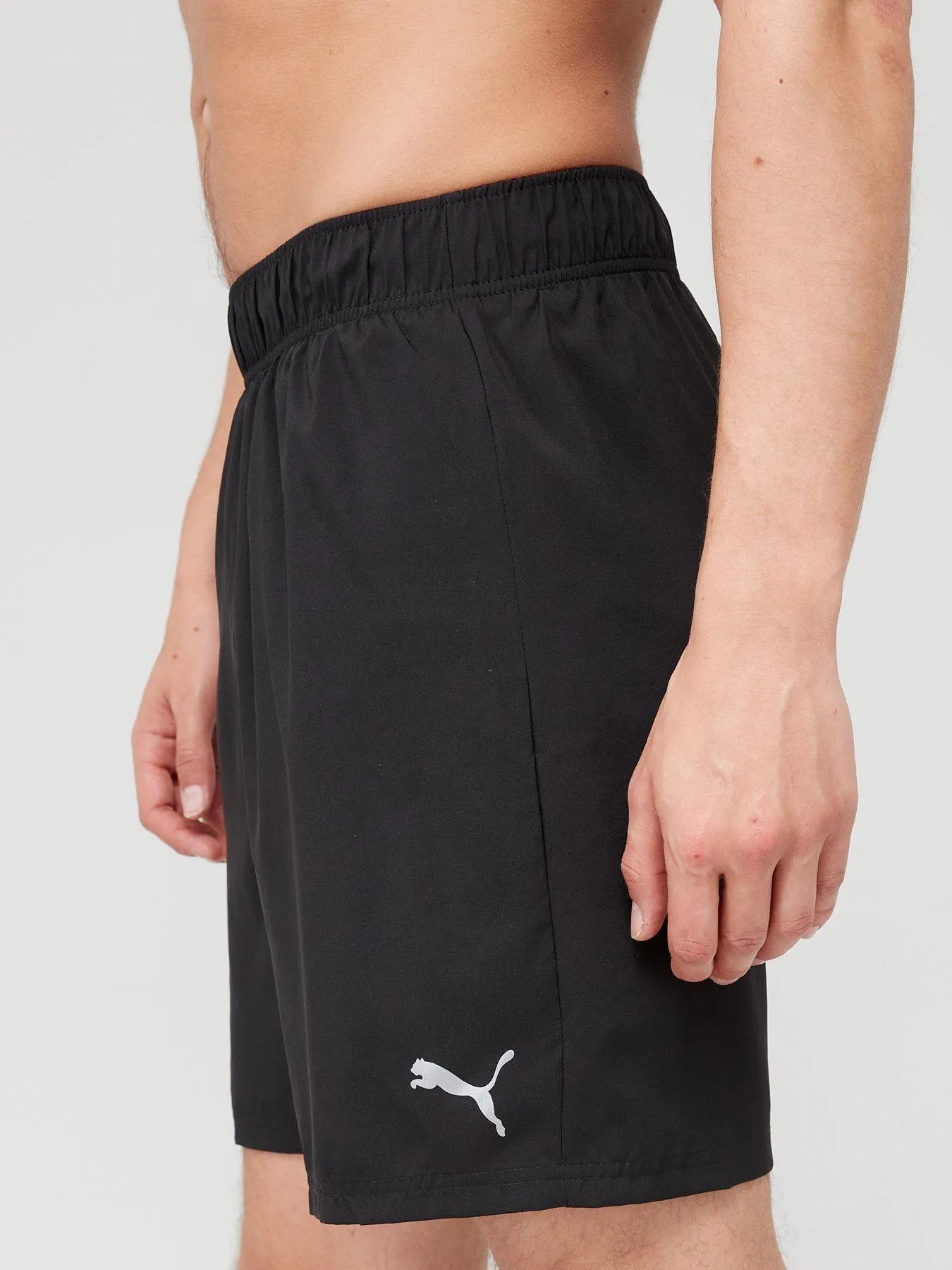 Puma Mens Run Favourite 2in1 Shorts - Black