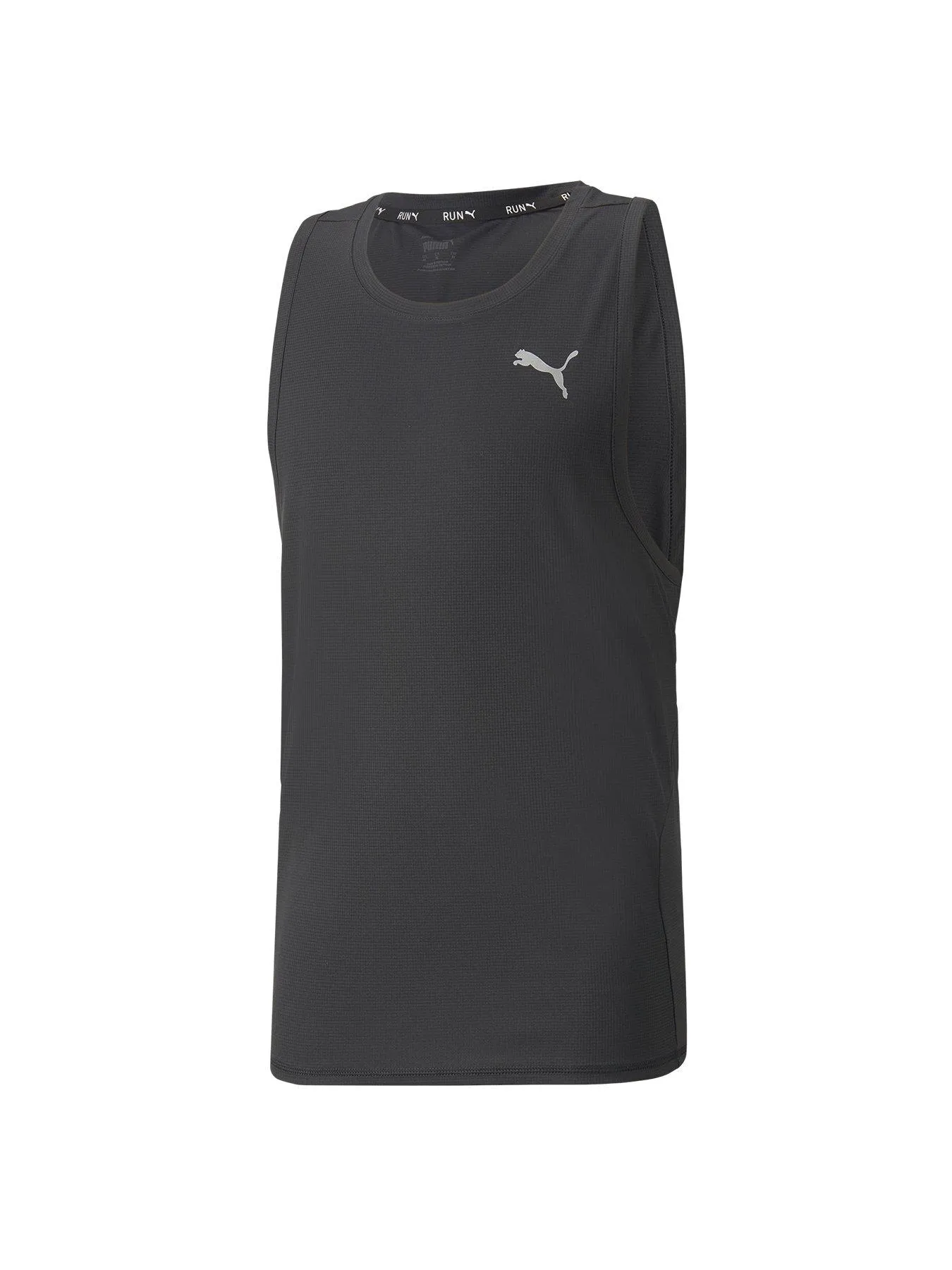 Puma Mens Running Favorite Singlet - Black