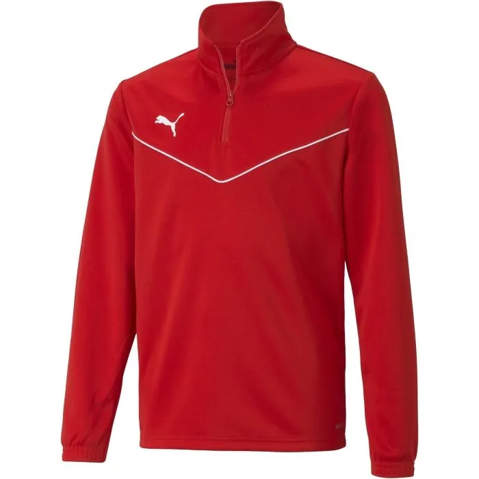 Puma TEAMRISE 1 4 ZIP TOP JR