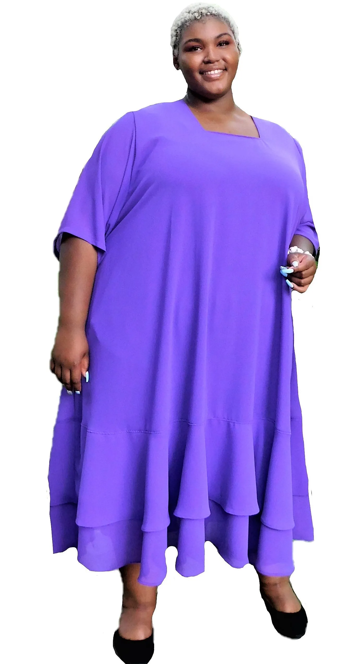 Purple Swing Dress