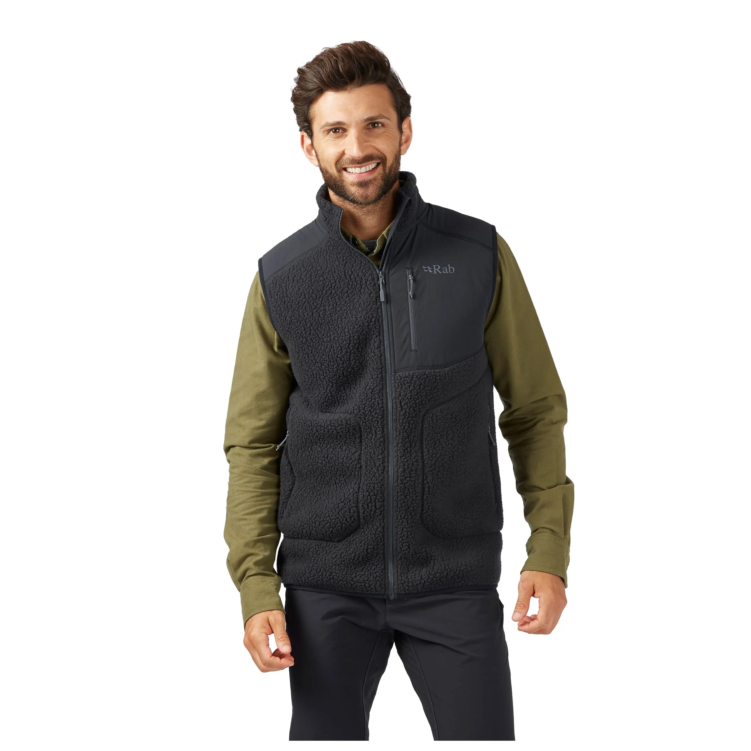 Rab Mens Outpost Sherpa Fleece Gilet