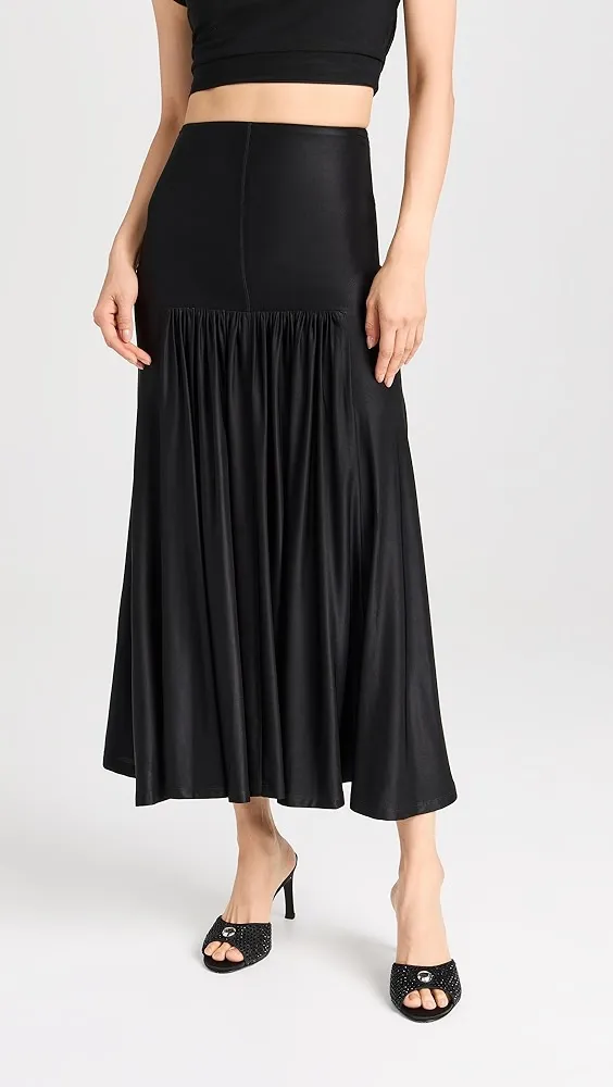 rabanne   Ruched Skirt 