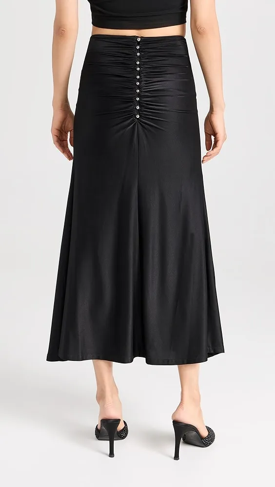 rabanne   Ruched Skirt 