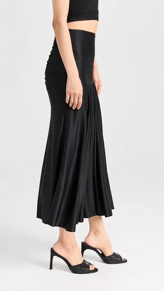 rabanne   Ruched Skirt 