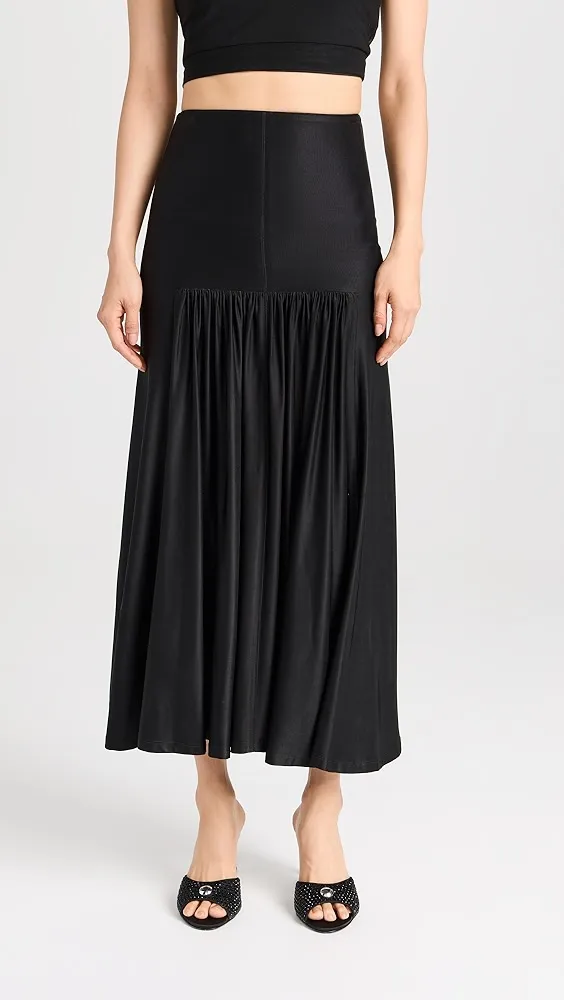 rabanne   Ruched Skirt 