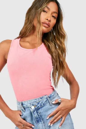 Racer Crop Tank Top