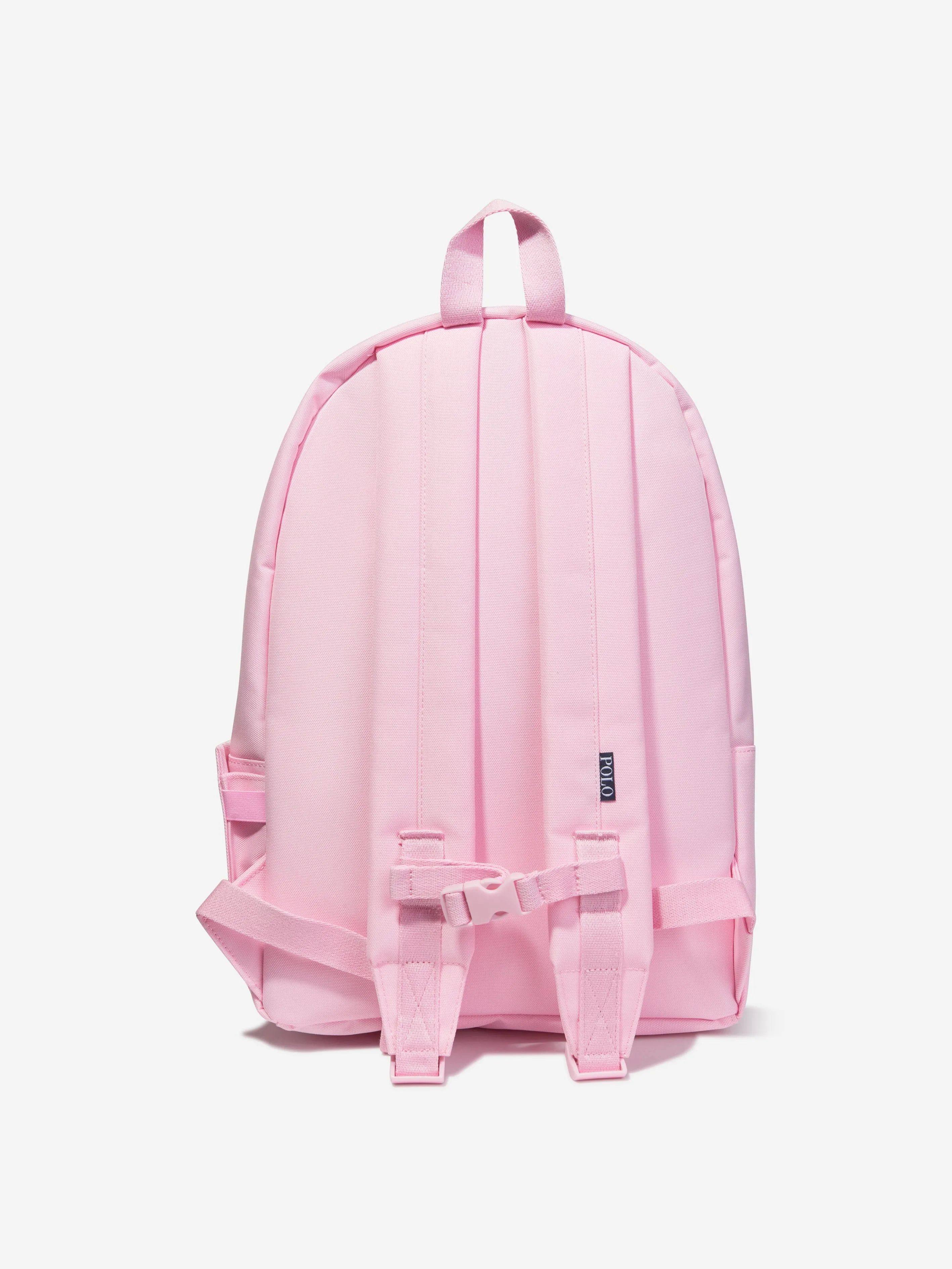 Ralph Lauren Girls Logo Backpack in Pink