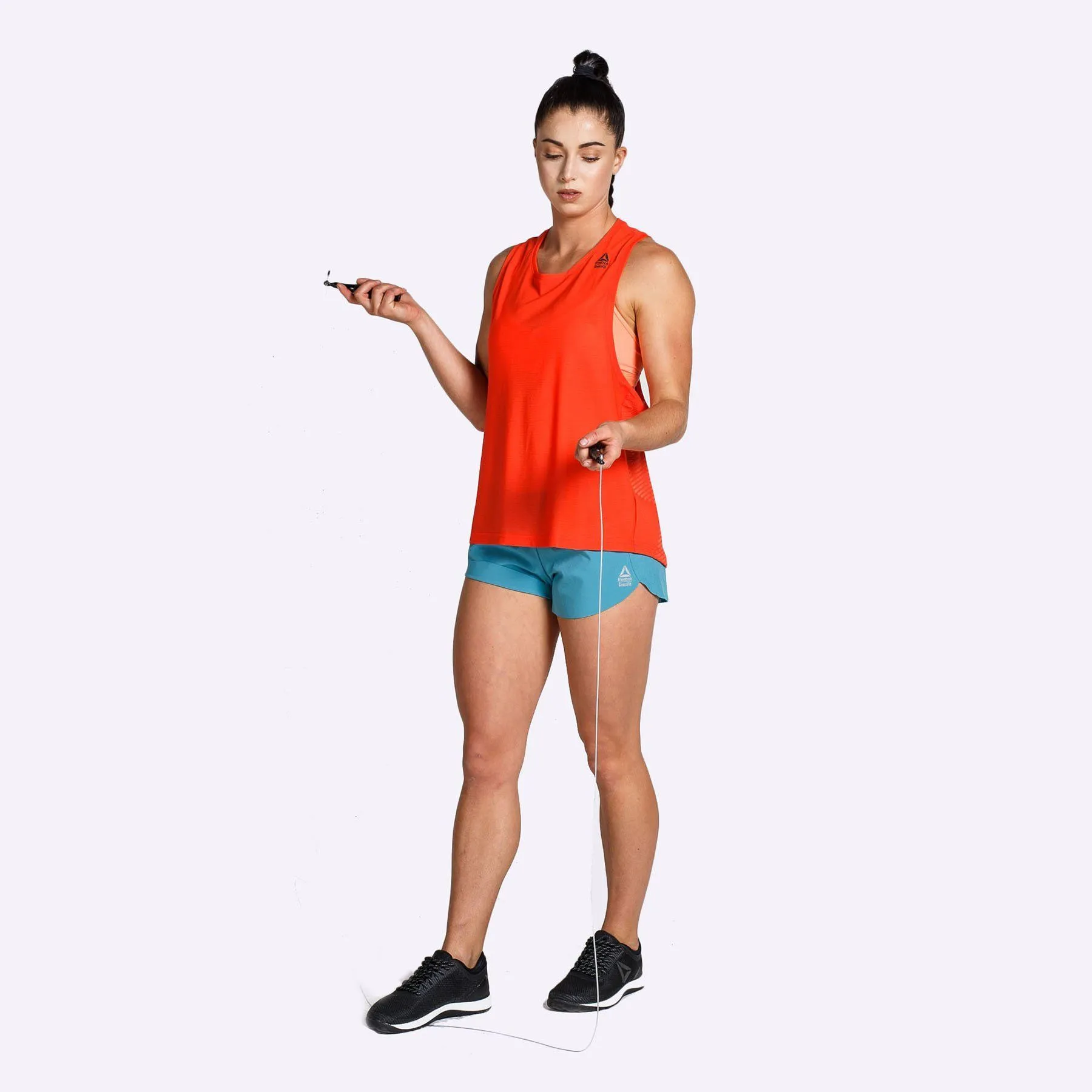 Reebok - Women's CrossFit Jacquard Tank Top - Canton Red