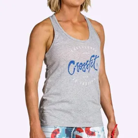 Reebok - Women's CrossFit Racer Tank - Medium Grey Heather