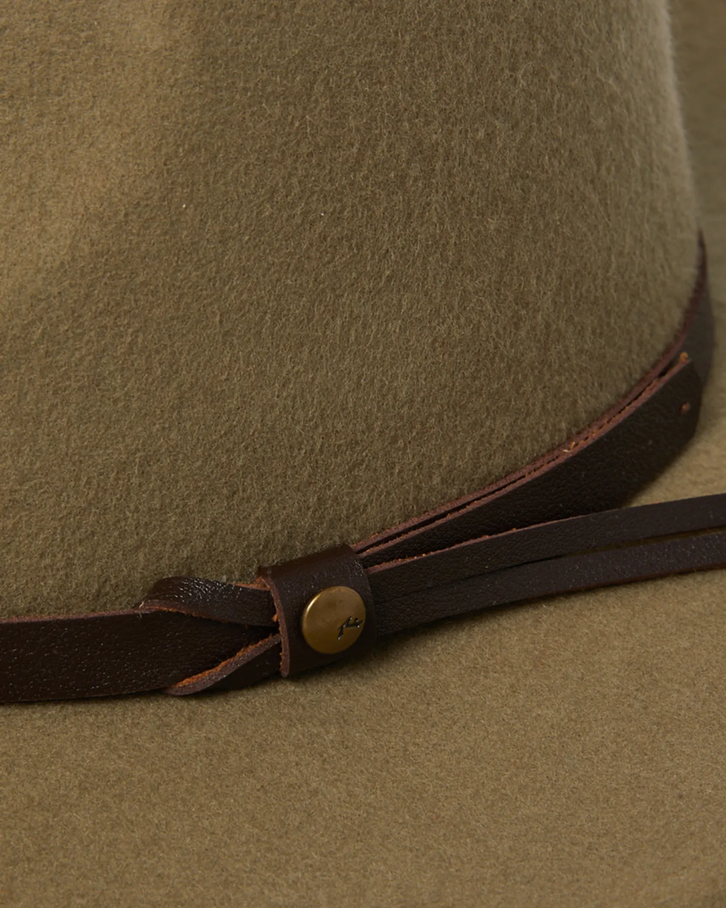 Rusty Ned Felt Hat - Covert Green | SurfStitch