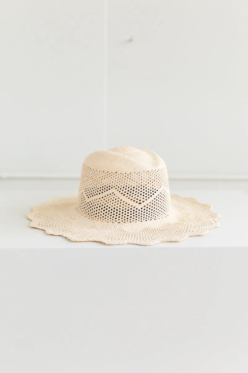 SAKURA HAT IN PANAMA STRAW