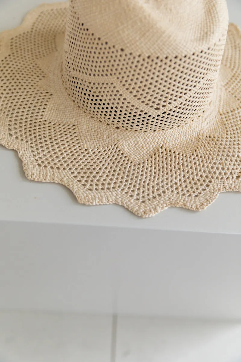 SAKURA HAT IN PANAMA STRAW