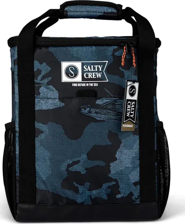 Salty Crew Chiller Cooler Backpack Blue Camo | Buy Salty Crew Chiller Cooler Backpack Blue Camo here | Outnorth