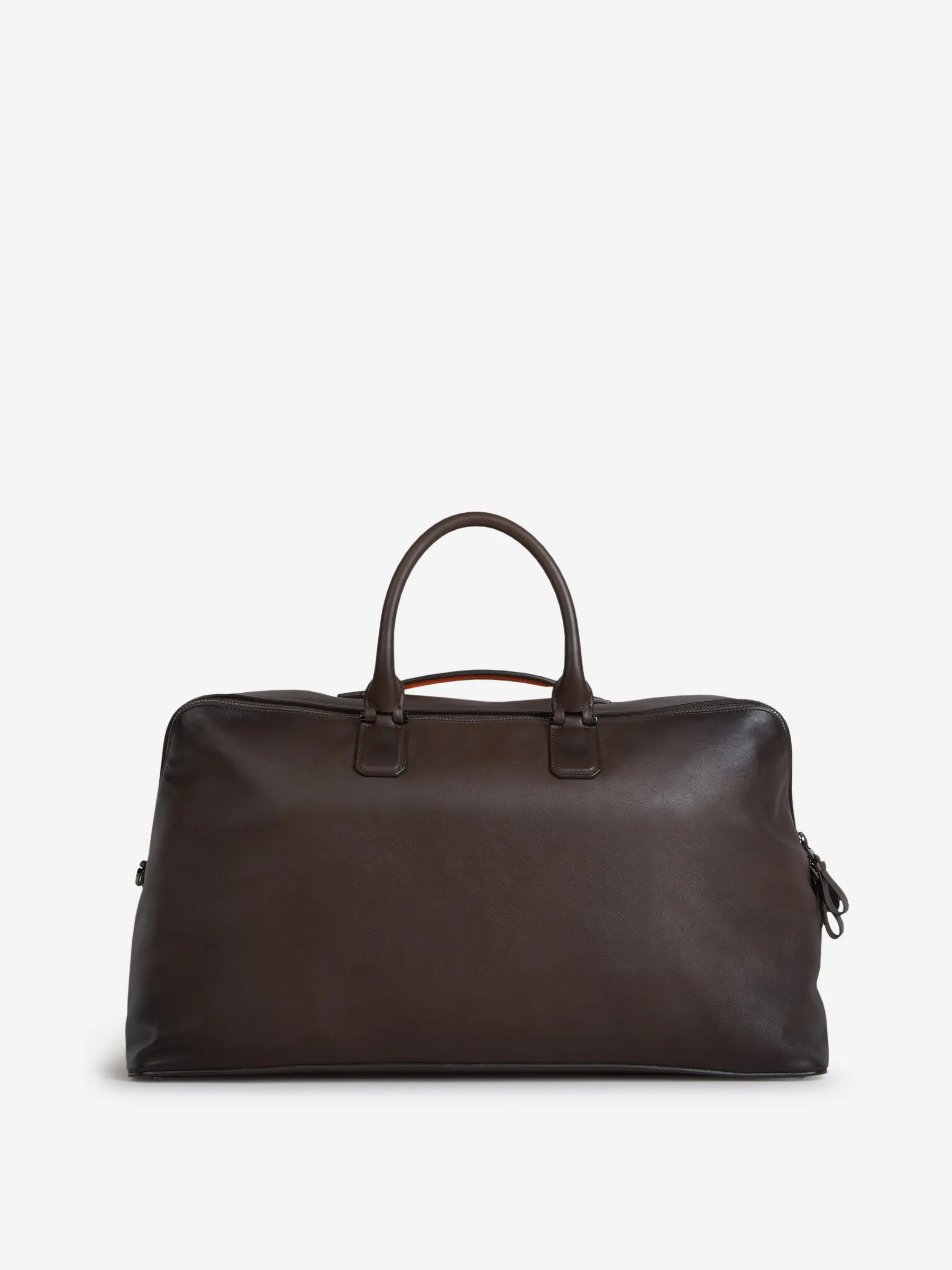 Santoni Weekend Leather Bag 