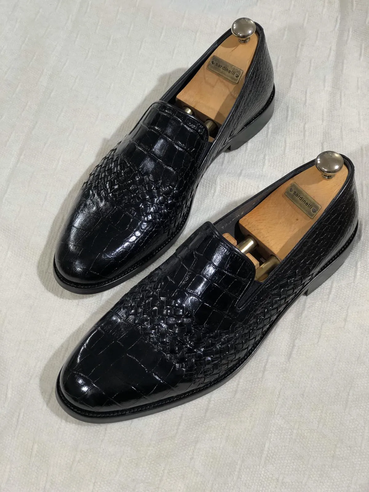 Sardinelli Classic Leather Shoes Black