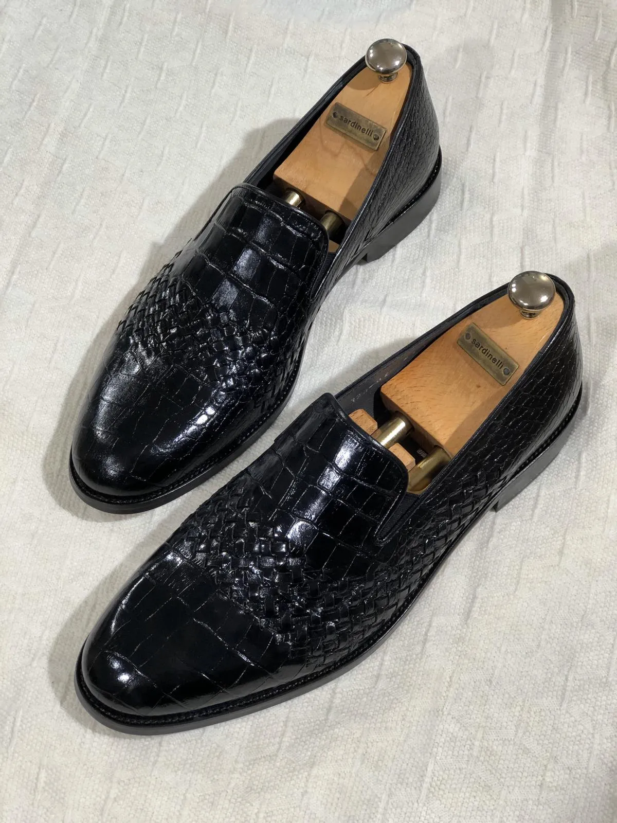 Sardinelli Classic Leather Shoes Black