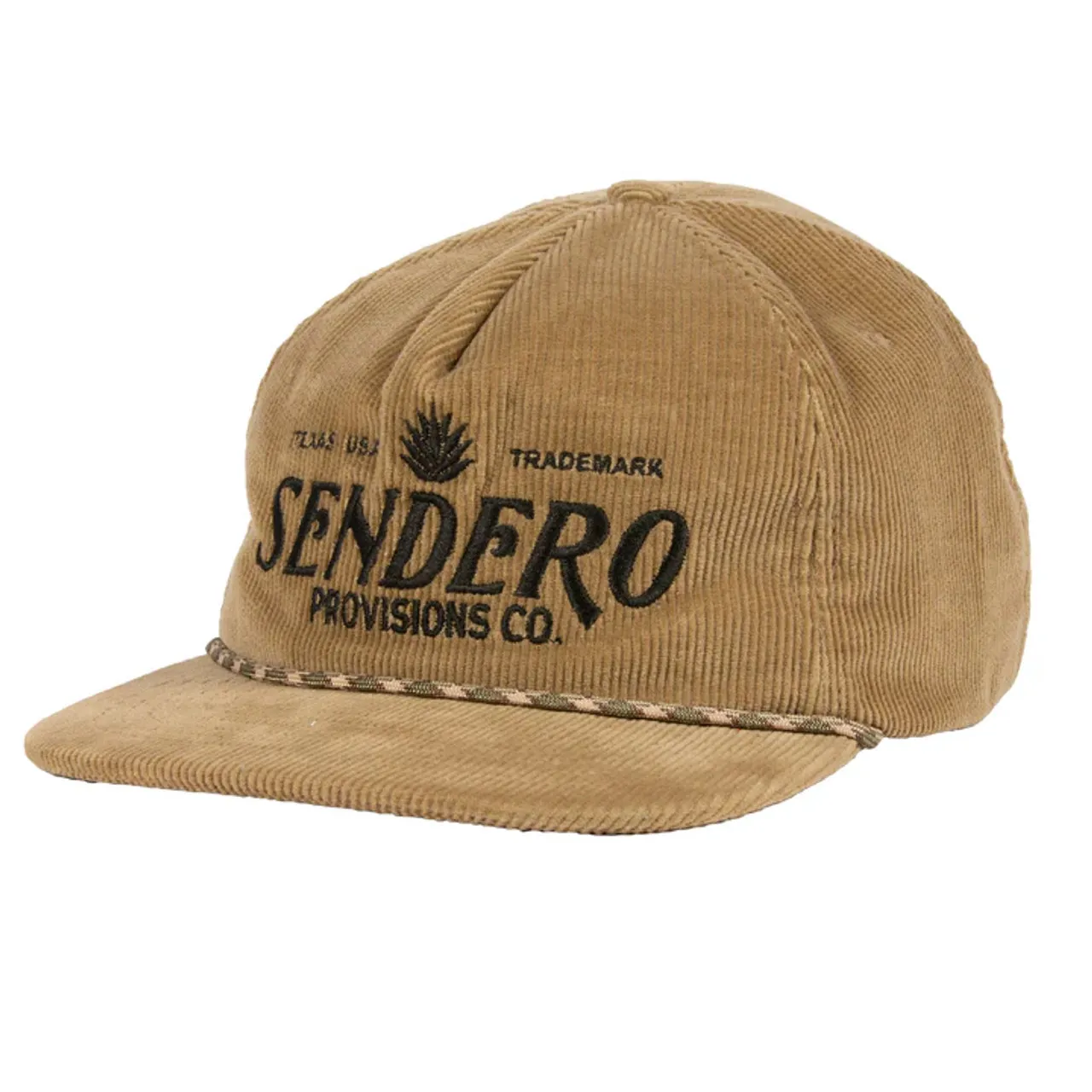 Sendero Logo Hat - Brown Corduroy