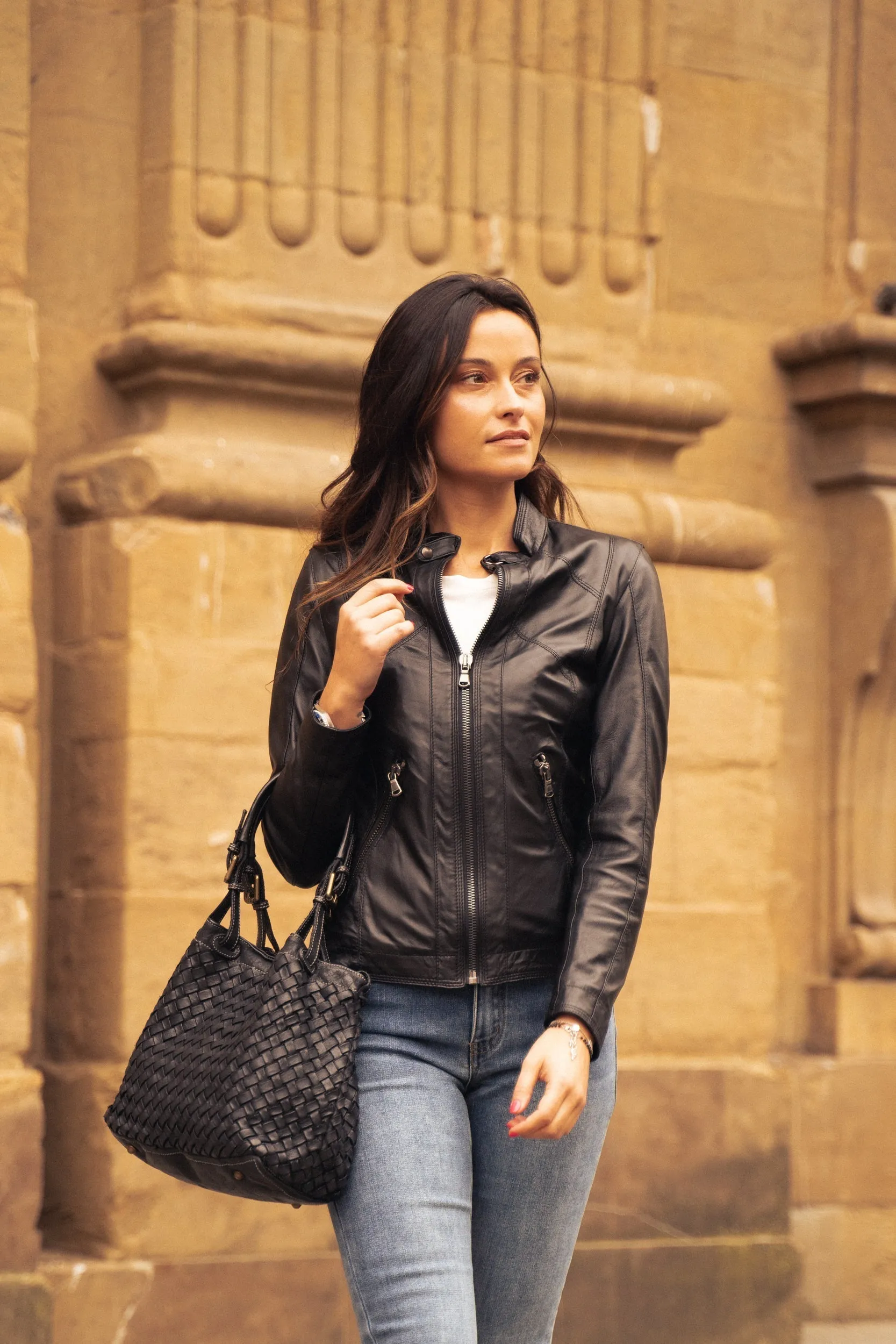 Siena leather bag