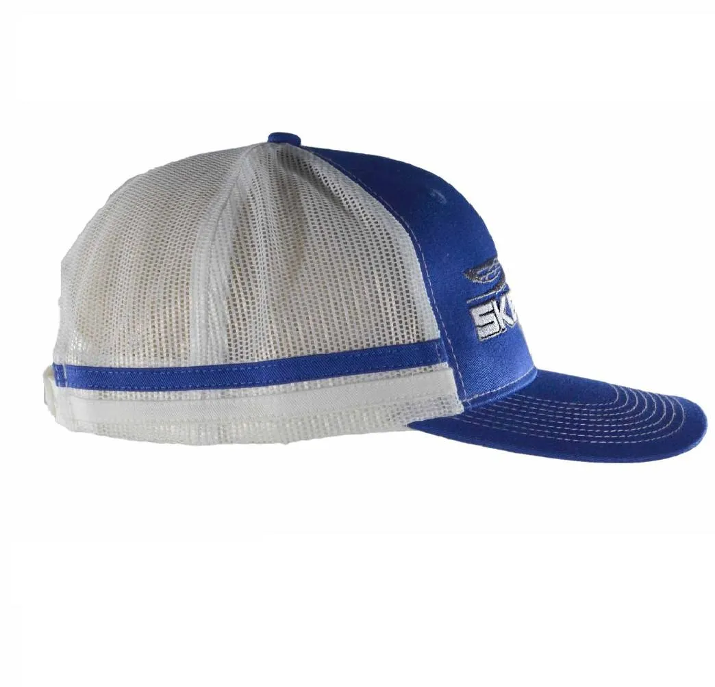 Skeeter Two Stripe Snapback Hat Royal Blue