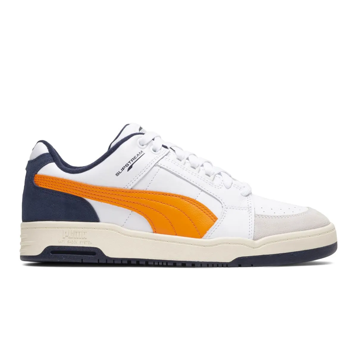 SLIPSTREAM LO RETRO PUMA WHITE/VIBRANT ORANGE | Bodega