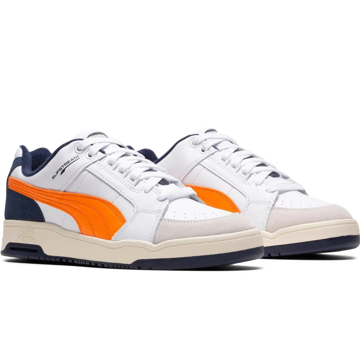 SLIPSTREAM LO RETRO PUMA WHITE/VIBRANT ORANGE | Bodega