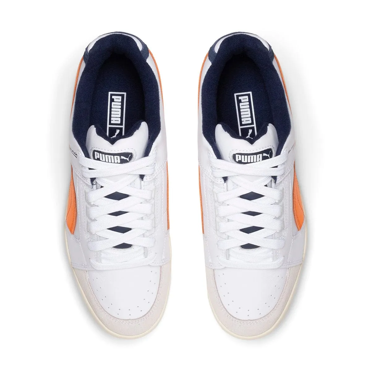 SLIPSTREAM LO RETRO PUMA WHITE/VIBRANT ORANGE | Bodega