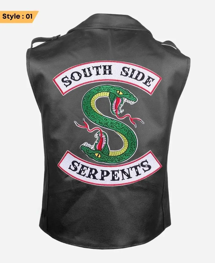 Southside Serpents Leather Vest