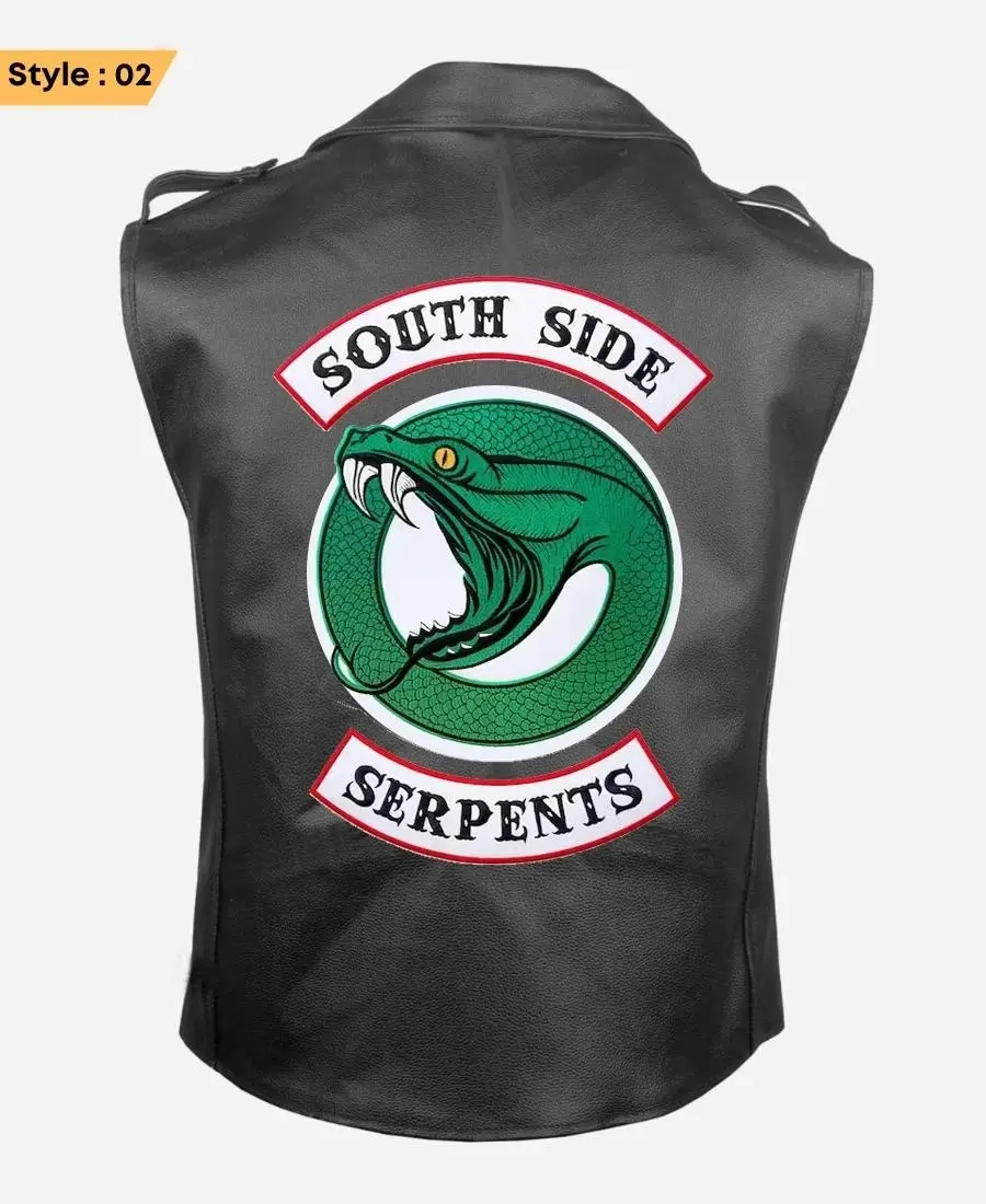 Southside Serpents Leather Vest