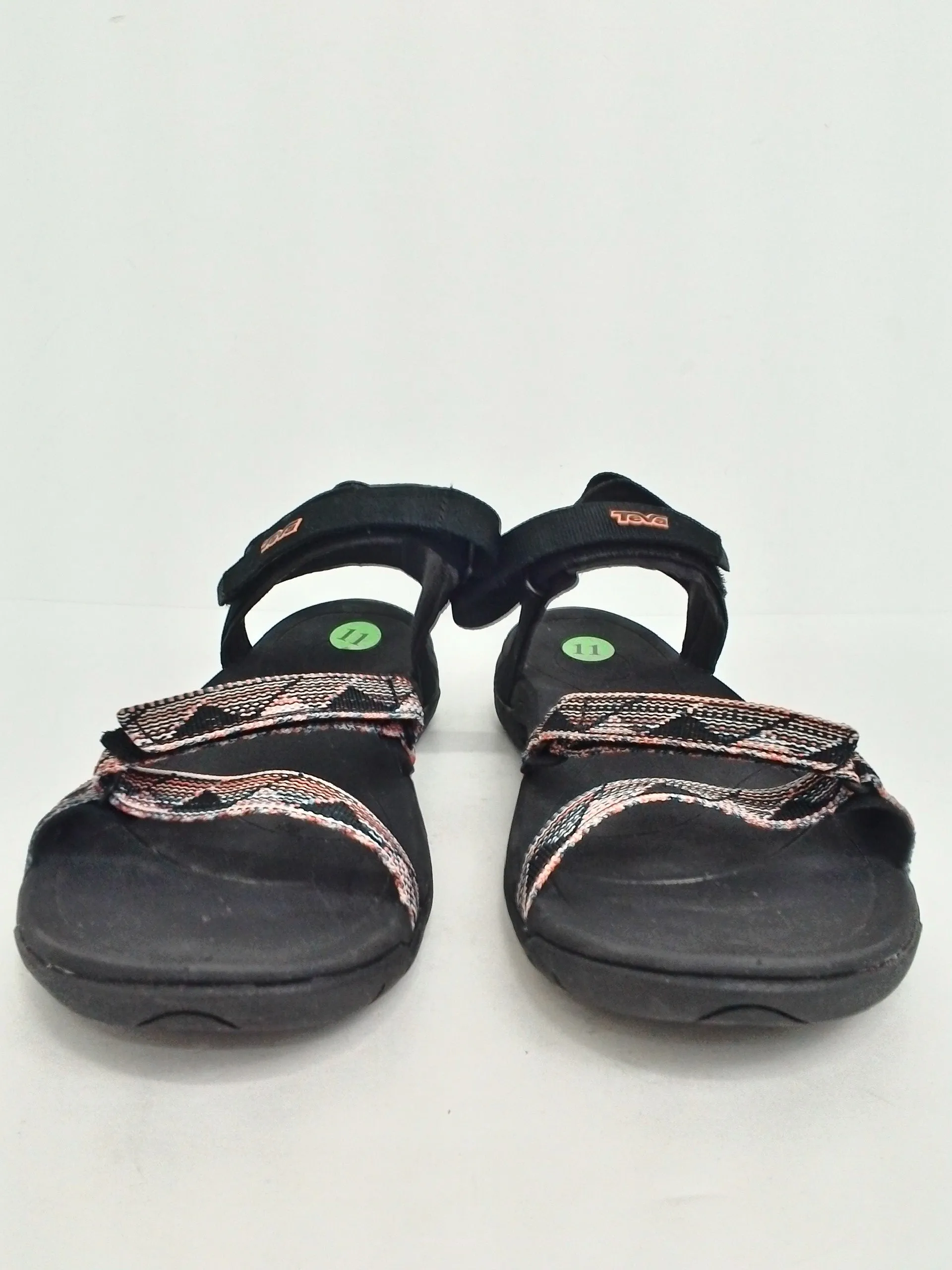 Teva Women's Black/Multicolor Sport Sandals Size 11