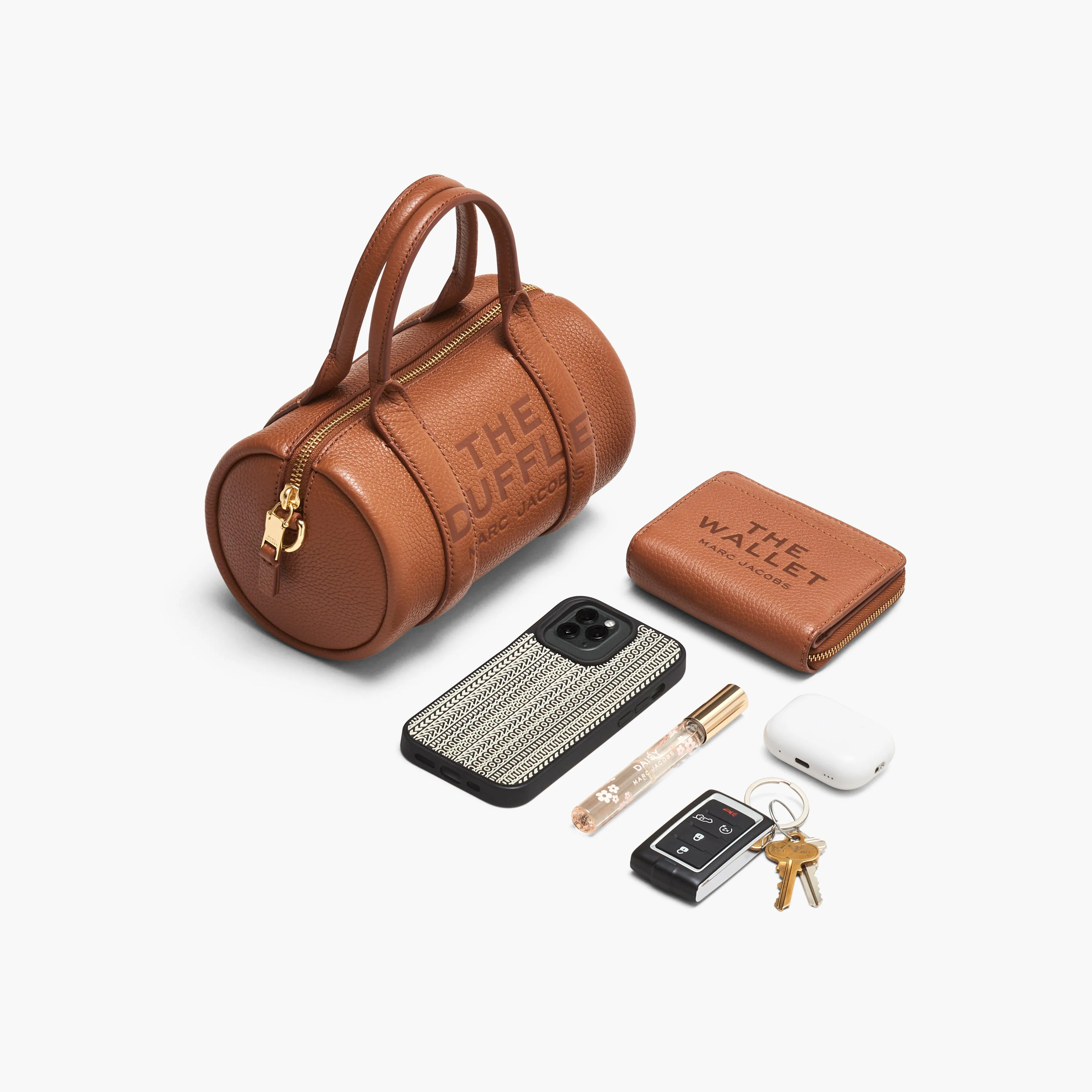 The Leather Mini Duffle Bag