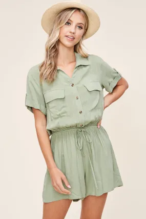 The Olive Romper