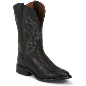 Tony Lama Men's Black Americana Boot