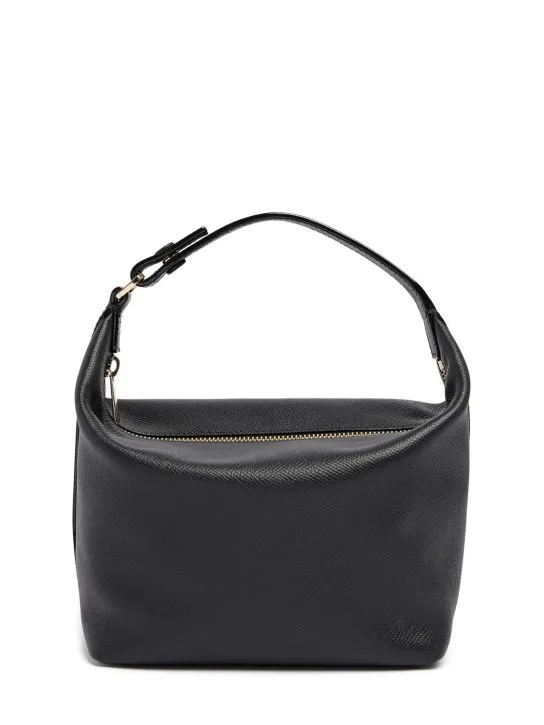 Valextra   Mochi leather top handle bag 