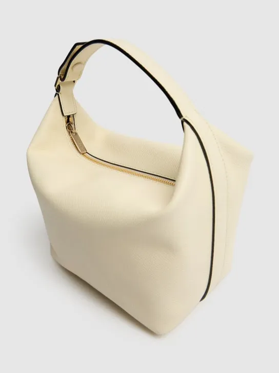 Valextra   Mochi leather top handle bag 