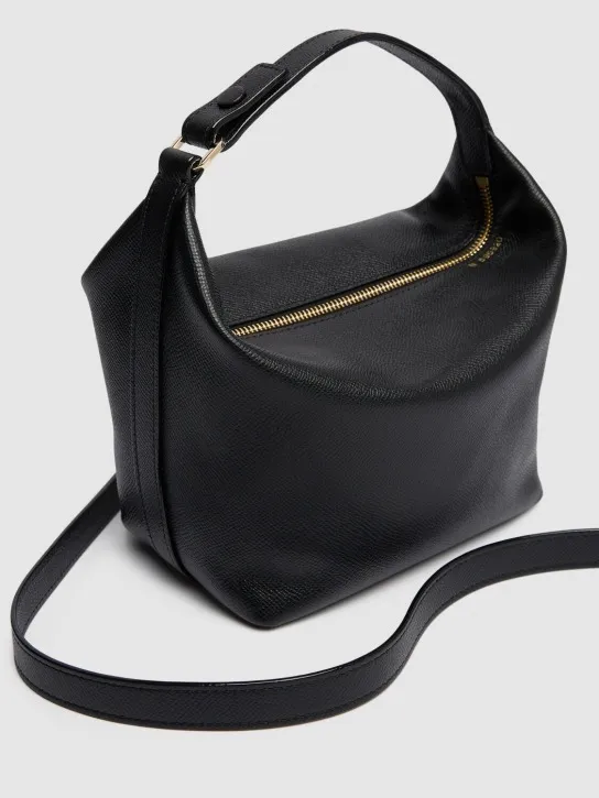 Valextra   Mochi leather top handle bag 