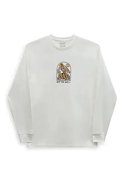 Vans Deserted Long Sleeve T-Shirt Marshmallow