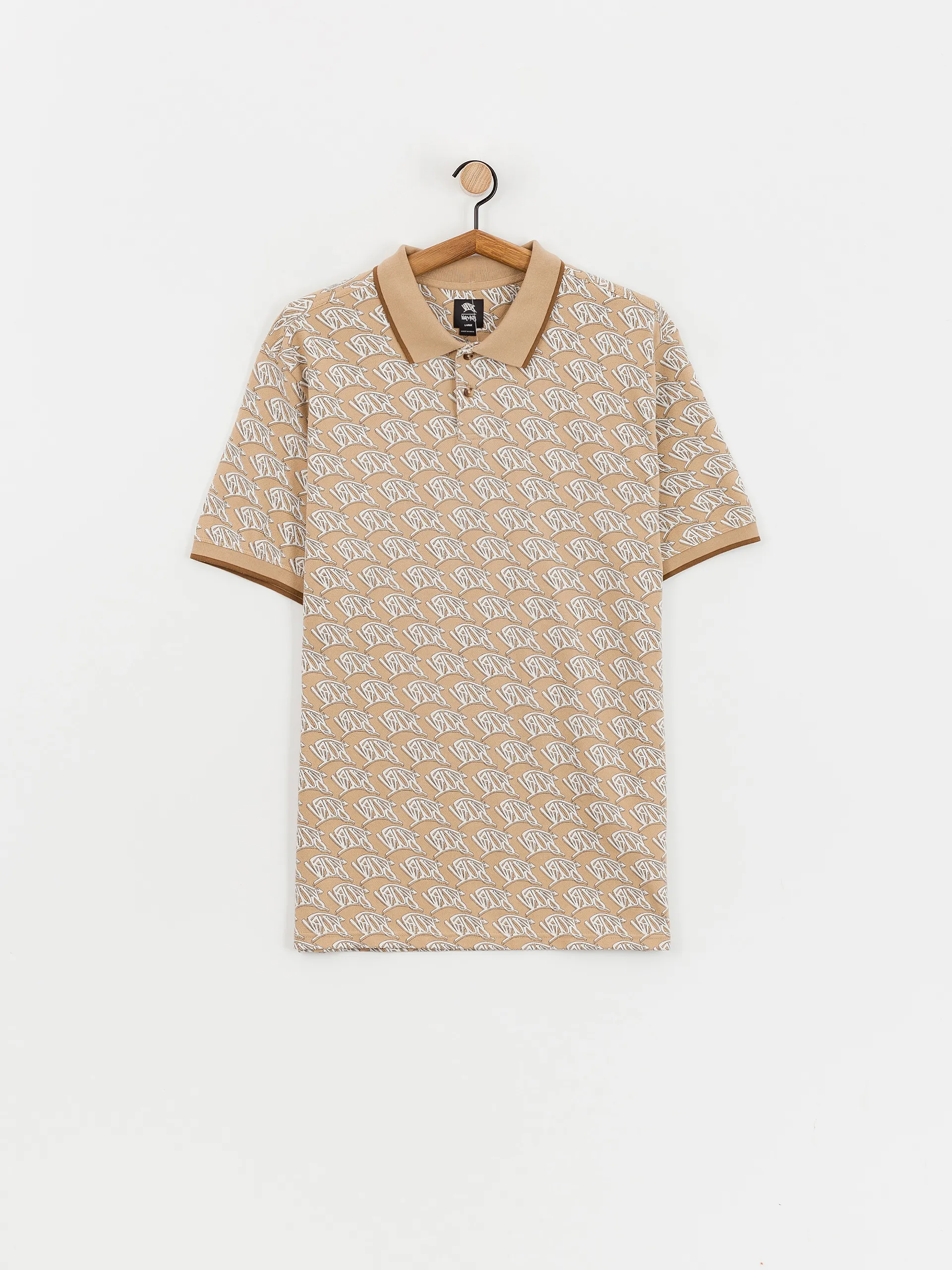 Vans Polo T-shirt Lewis Mills (incense)