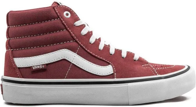 Vans Sk8 Hi Pro sneakers Red