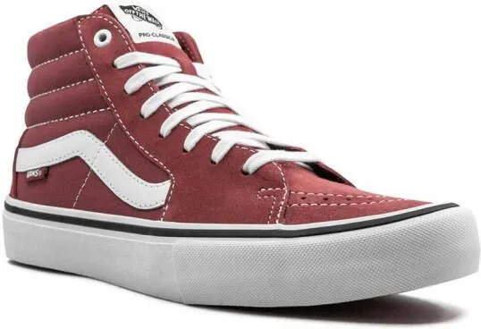 Vans Sk8 Hi Pro sneakers Red