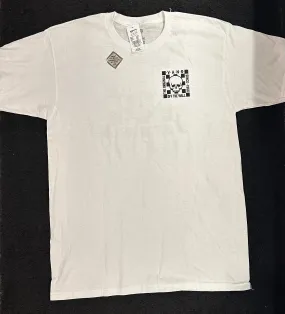 Vans White Check Mate T-Shirt