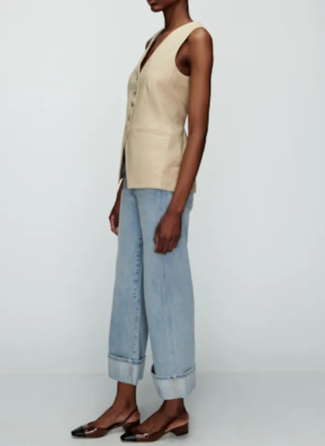 Veronica Beaard LIFF STRETCH-LINEN VEST