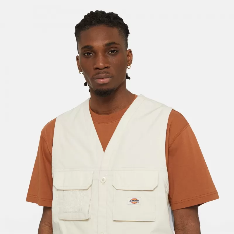 Vest Dickies Fisherville - Ecru