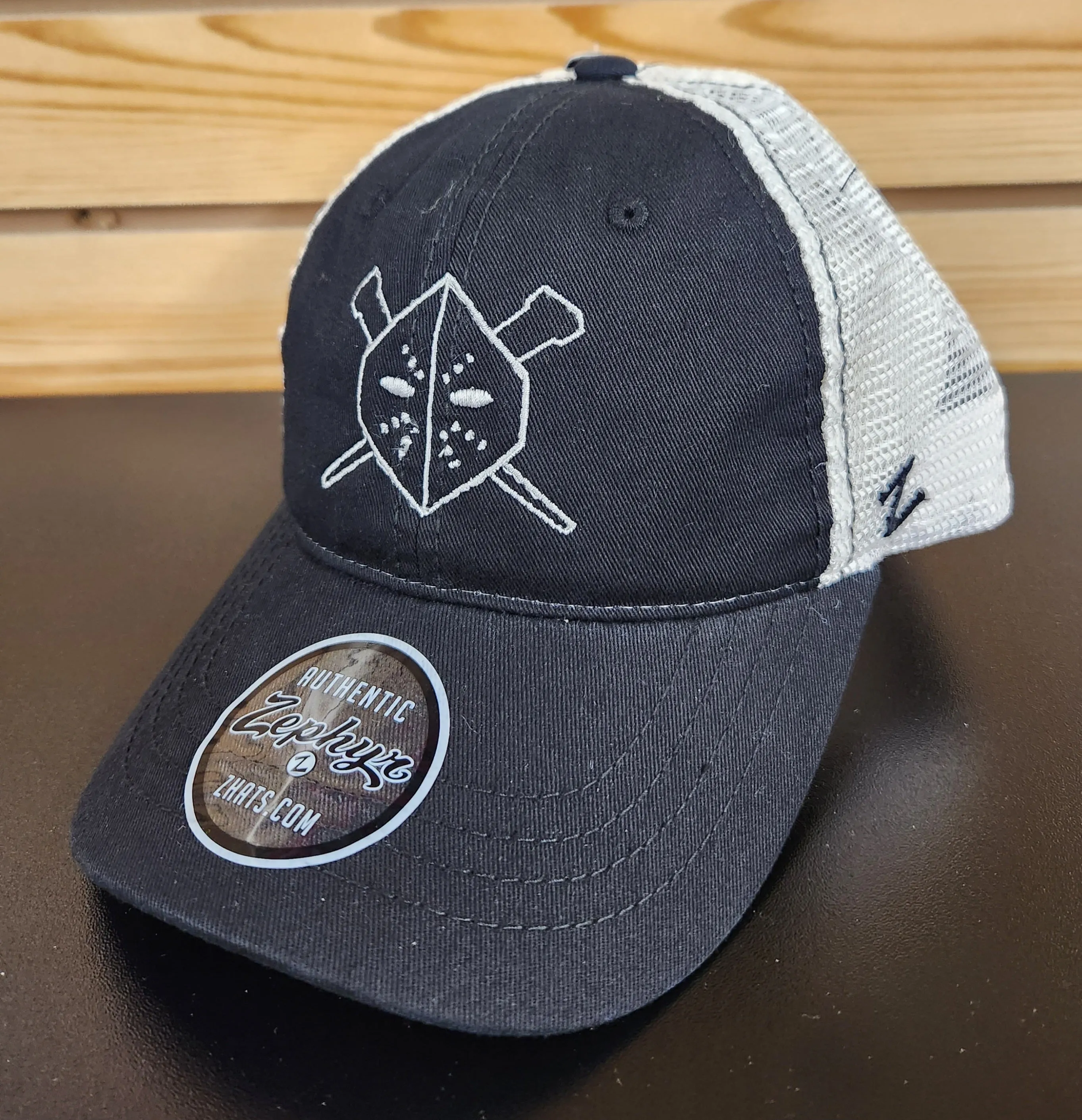 Wheeling Nailers Zephyr Blackout Mesh Back Hat