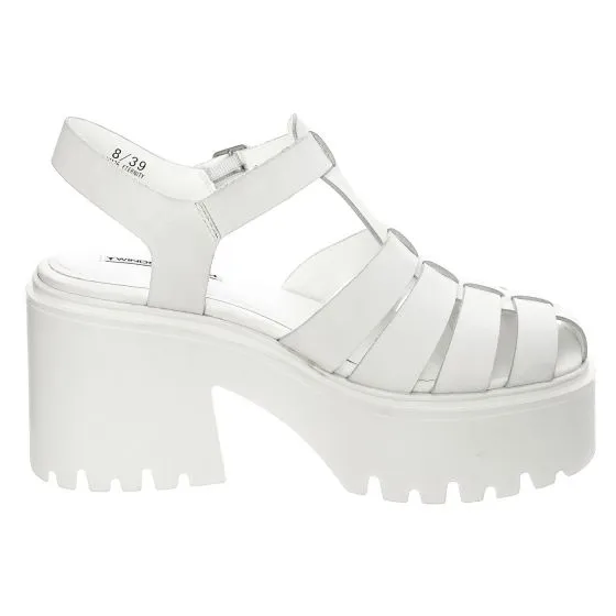 Windsor Smith W' Eternity White Leather Sandals