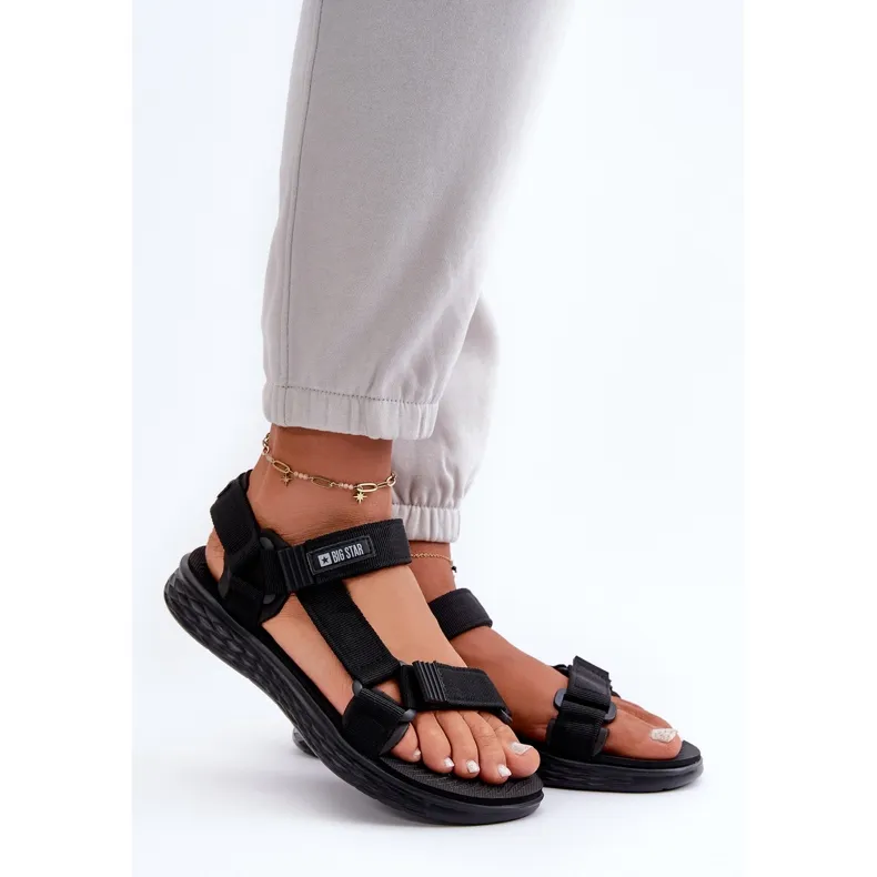 Women's Sandals Big Star Black FF274A600