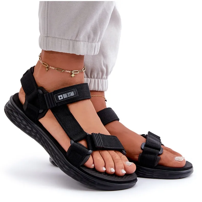 Women's Sandals Big Star Black FF274A600