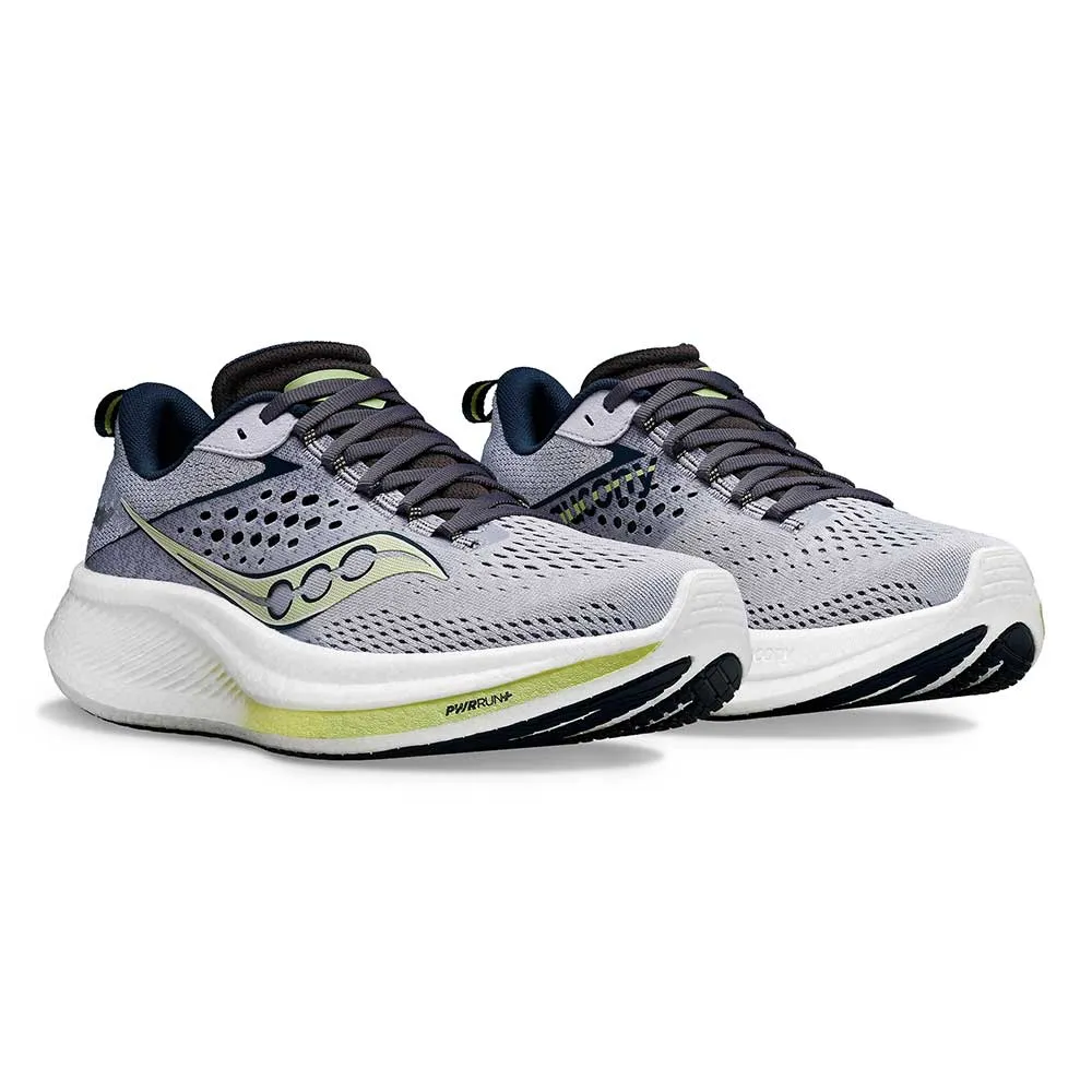 Women's Ride 17 Running Shoe - Iris/Navy - Wide (D)