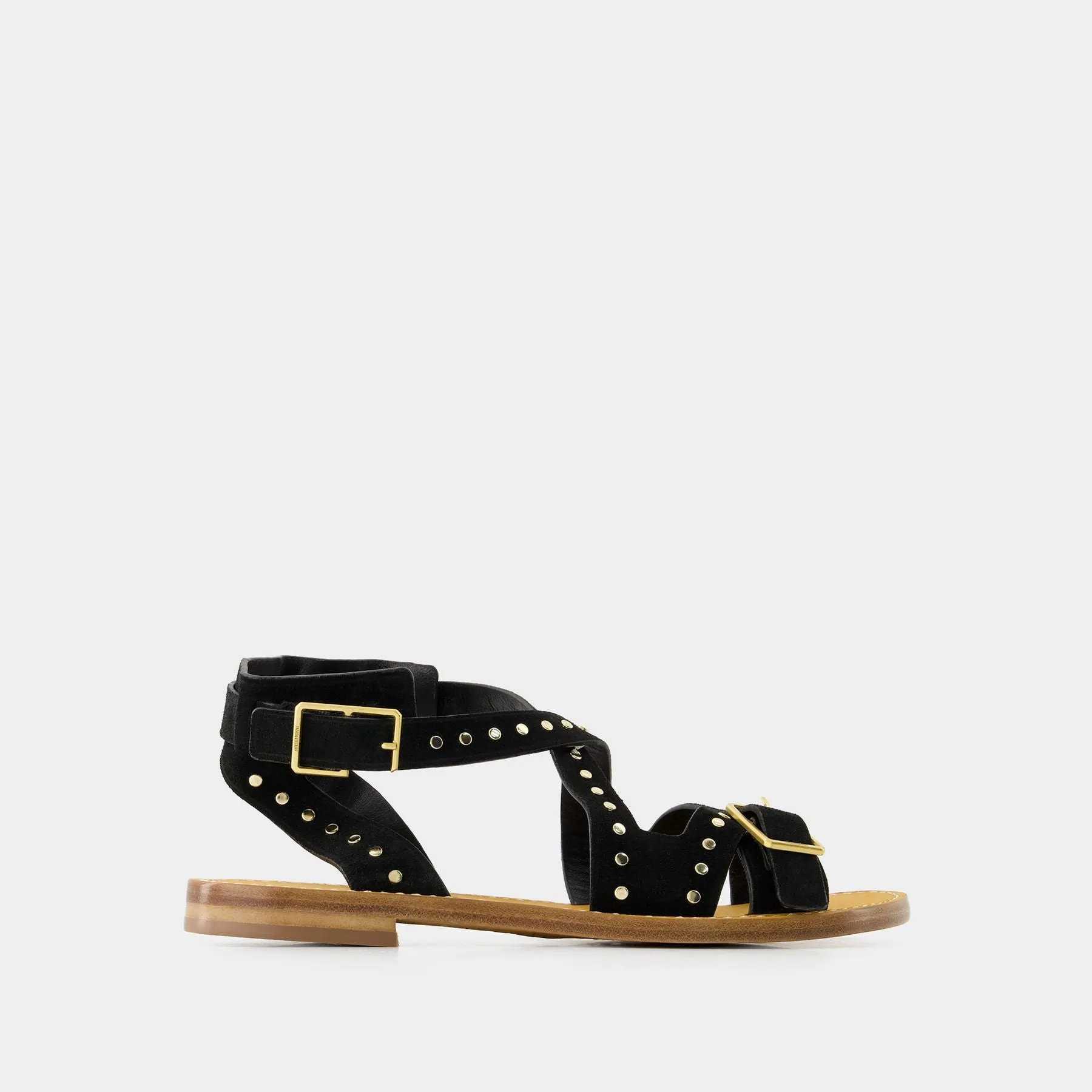 Zadig & Voltaire  Cecilia Caprese Sandals - Zadig & Voltaire - Leather - Black