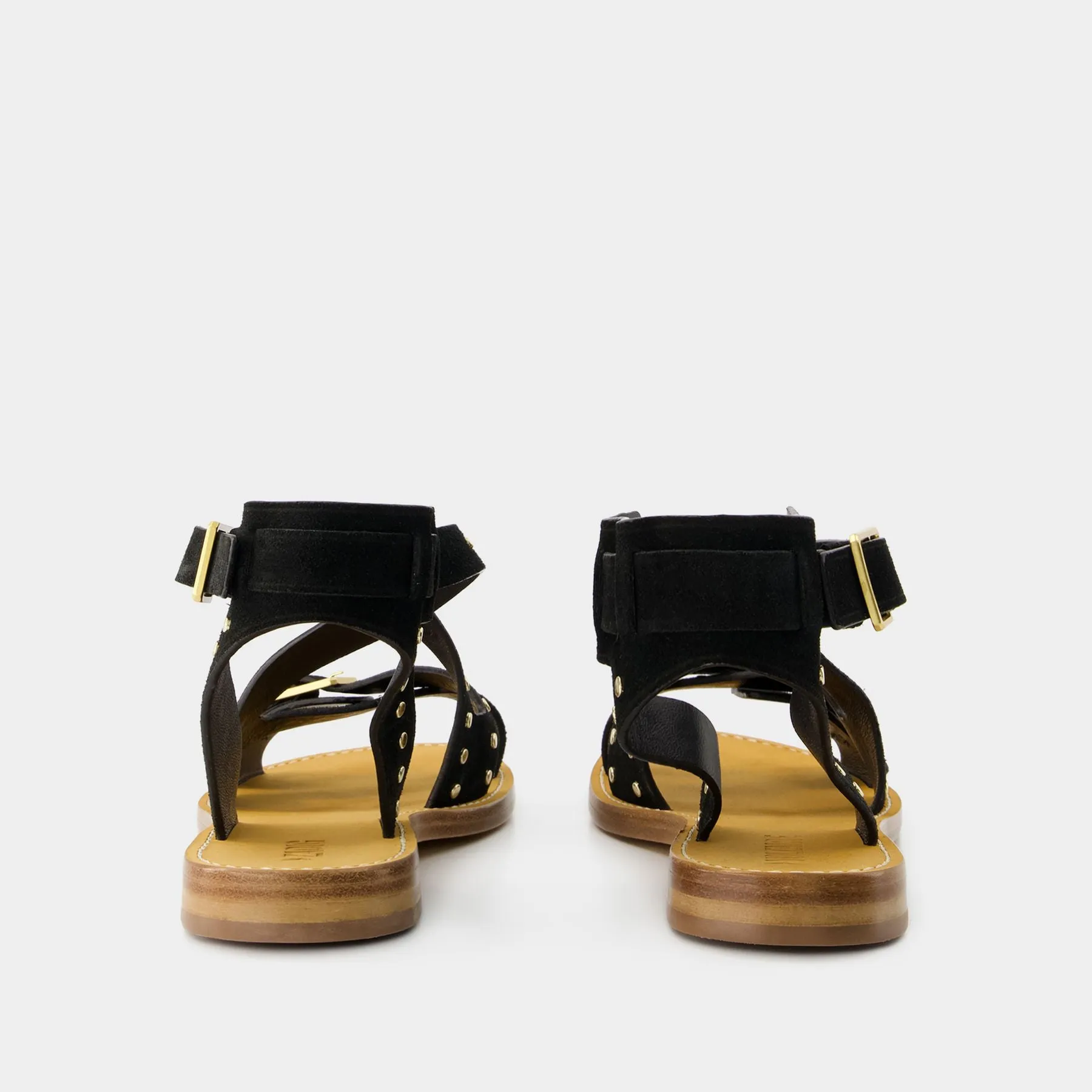 Zadig & Voltaire  Cecilia Caprese Sandals - Zadig & Voltaire - Leather - Black