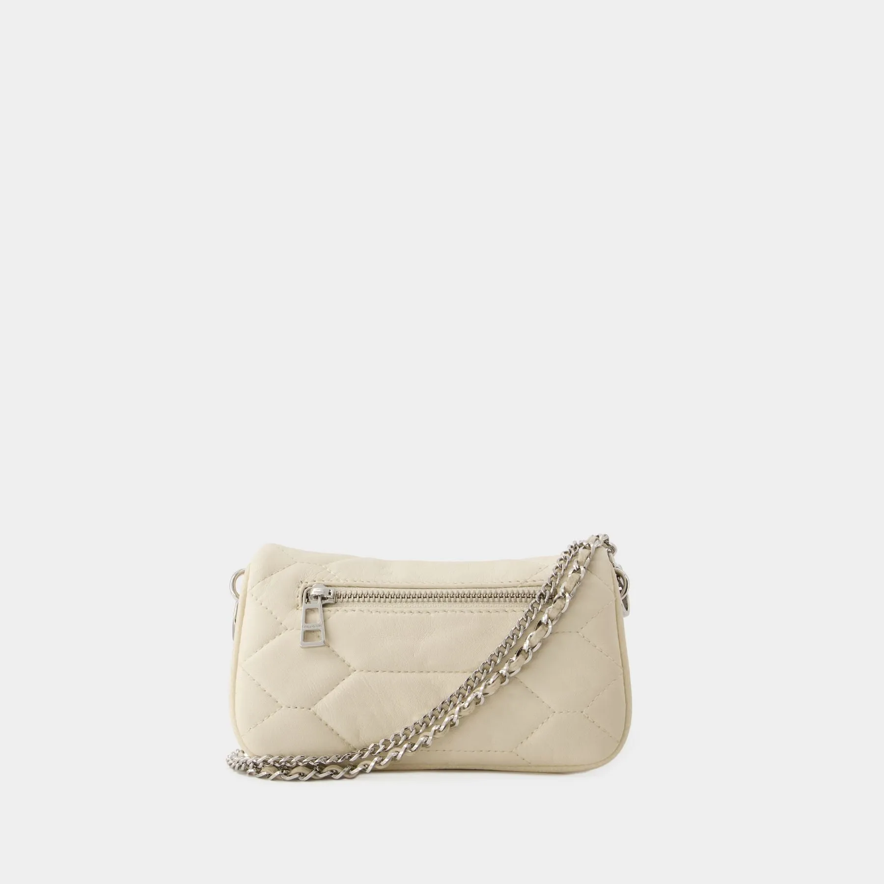 Zadig & Voltaire  Hobo Rock Nano Bag - Zadig & Voltaire - Leather - White